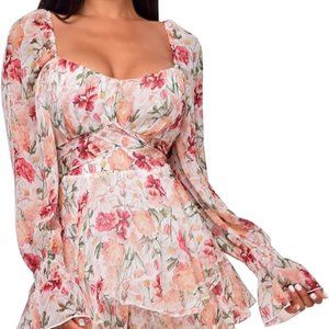 Sexy mini summer dress